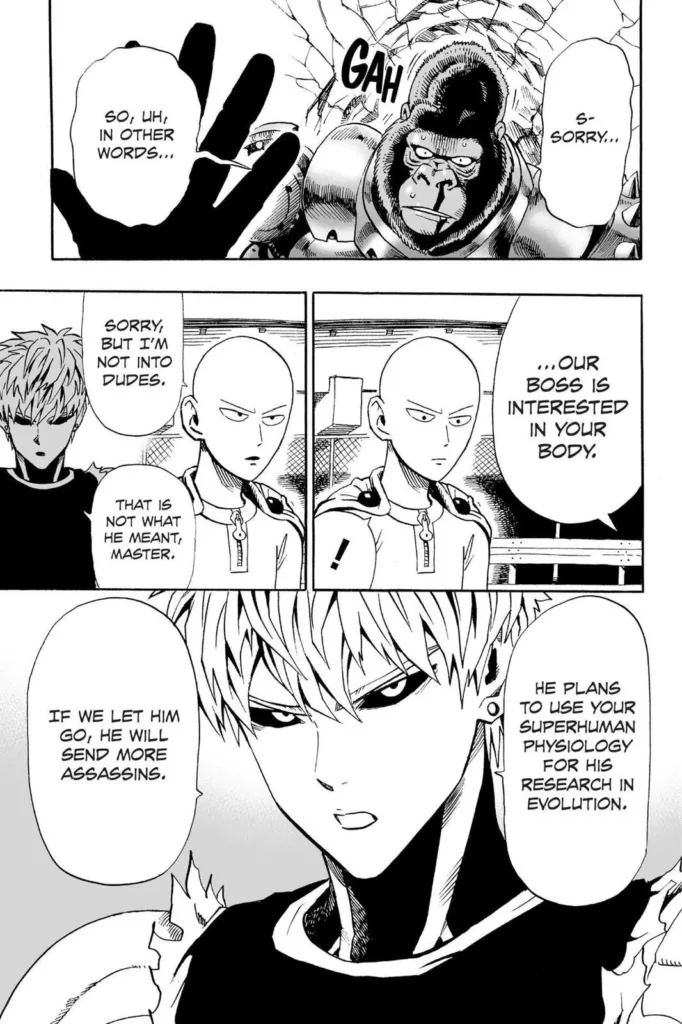 one punch man ch9 page14